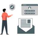 پیش‌نمایش فایل man-doing-protection-email-password-13009833 از پک حفاظت امنیتی