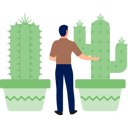 پیش‌نمایش فایل boy-explaining-cereus-and-mamillaria-plants-13010004 از پک کاکتوس
