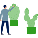 پیش‌نمایش فایل boy-holding-cactus-tree-13009983 از پک کاکتوس