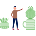 پیش‌نمایش فایل boy-pointing-gymnocalycium-plant-13009996 از پک کاکتوس