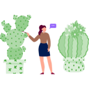 پیش‌نمایش فایل girl-talking-about-rebutia-plant-13010000 از پک کاکتوس