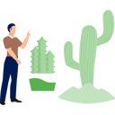پیش‌نمایش فایل man-pointing-at-gymnocalycium-plant-13010010 از پک کاکتوس