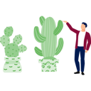 پیش‌نمایش فایل man-presenting-cereus-plant-13010001 از پک کاکتوس
