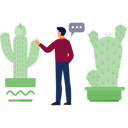 پیش‌نمایش فایل man-talking-about-cereus-plant-13010006 از پک کاکتوس