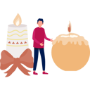 پیش‌نمایش فایل boy-explaining-about-candle-13010328 از پک شمع