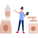 پیش‌نمایش فایل girl-holding-laptop-showing-hot-tea-13010085 از پک کافئین