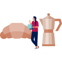 پیش‌نمایش فایل girl-note-down-beans-quality-13010123 از پک کافئین
