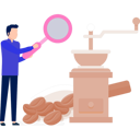 پیش‌نمایش فایل man-searching-coffee-beans-by-magnifying-glass-13010105 از پک کافئین