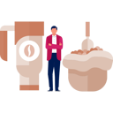 پیش‌نمایش فایل man-showing-coffee-beans-sacks-13010127 از پک کافئین