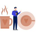 پیش‌نمایش فایل man-showing-latte-art-13010112 از پک کافئین