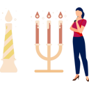 پیش‌نمایش فایل girl-thinking-about-hanukkah-celebration-13010252 از پک شمع