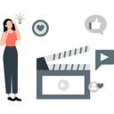 پیش‌نمایش فایل girl-thinking-about-video-ideas-13114255 از پک تولیدکننده محتوا