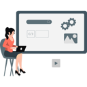 پیش‌نمایش فایل girl-setting-search-bar-13137782 از پک طراحی