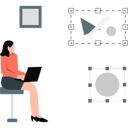 پیش‌نمایش فایل women-explaining-graphic-design-13137777 از پک طراحی