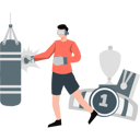 پیش‌نمایش فایل boy-playing-boxing-game-with-vr-technology-13114111 از پک فناوری واقعیت افزوده و مجازی