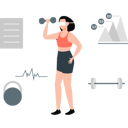 پیش‌نمایش فایل girl-doing-virtual-exercise-13114077 از پک فناوری واقعیت افزوده و مجازی