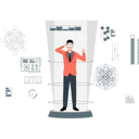 پیش‌نمایش فایل man-presenting-virtual-technology-13114083 از پک فناوری واقعیت افزوده و مجازی