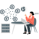 پیش‌نمایش فایل business-women-decentralising-currency-13114182 از پک فناوری بلاکچین