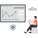پیش‌نمایش فایل male-checking-business-rising-graph-13114200 از پک فناوری بلاکچین