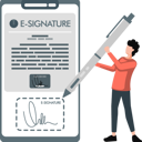 پیش‌نمایش فایل man-doing-electronic-signature-13114179 از پک فناوری بلاکچین