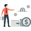 پیش‌نمایش فایل man-presenting-money-wallet-13114212 از پک فناوری بلاکچین