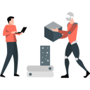 پیش‌نمایش فایل robot-holding-delivery-box-13114208 از پک فناوری بلاکچین