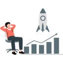 پیش‌نمایش فایل businessman-launching-business-rocket-13569125 از پک فعالیت‌های تجاری