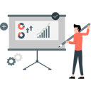 پیش‌نمایش فایل businessman-showing-business-graph-13569115 از پک فعالیت‌های تجاری