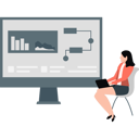 پیش‌نمایش فایل businesswoman-working-on-laptop-13569129 از پک فعالیت‌های تجاری