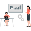 پیش‌نمایش فایل girl-presenting-business-graph-13569117 از پک فعالیت‌های تجاری