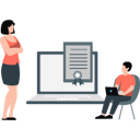 پیش‌نمایش فایل man-showing-business-certificate-13569105 از پک فعالیت‌های تجاری