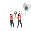 پیش‌نمایش فایل business-people-winning-business-trophy-13569149 از پک فعالیت‌های تجاری