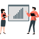 پیش‌نمایش فایل businessman-discussing-business-graph-13569163 از پک فعالیت‌های تجاری