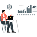 پیش‌نمایش فایل businessman-working-on-business-graph-13569168 از پک فعالیت‌های تجاری