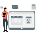 پیش‌نمایش فایل man-presenting-web-calendar-13604625 از پک کسب و کار خلاق