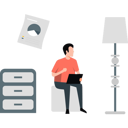 پیش‌نمایش فایل man-looking-at-light-lamp-13604897 از پک فریلنسری