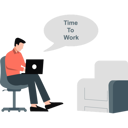 پیش‌نمایش فایل man-talking-about-time-to-work-13604881 از پک فریلنسری