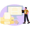 پیش‌نمایش فایل boy-printing-book-pages-13698400 از پک کتاب الکترونیک
