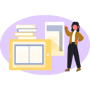 پیش‌نمایش فایل woman-learning-on-smartphone-using-educational-app-13698367 از پک کتاب الکترونیک