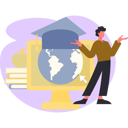 پیش‌نمایش فایل student-explaining-world-graduation-education-13698292 از پک کتاب الکترونیک
