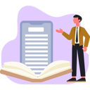 پیش‌نمایش فایل student-showing-online-education-website-on-smartphone-13698284 از پک کتاب الکترونیک
