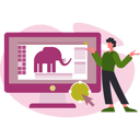 پیش‌نمایش فایل boy-presenting-graphic-design-on-monitor-13685164 از پک رایانش