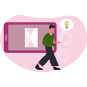 پیش‌نمایش فایل boy-walking-near-mobile-email-13685163 از پک رایانش