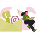 پیش‌نمایش فایل woman-checking-email-13685123 از پک رایانش