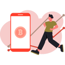 پیش‌نمایش فایل boy-with-crypto-investment-profit-13685175 از پک ارز دیجیتال
