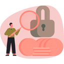 پیش‌نمایش فایل man-searching-lock-password-13685189 از پک ارز دیجیتال