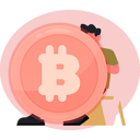 پیش‌نمایش فایل man-setting-bitcoin-13685199 از پک ارز دیجیتال