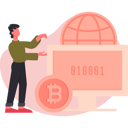 پیش‌نمایش فایل man-showing-bitcoin-coding-13685168 از پک ارز دیجیتال