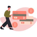 پیش‌نمایش فایل man-talking-about-bitcoin-credit-card-13685167 از پک ارز دیجیتال