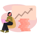 پیش‌نمایش فایل woman-looking-investment-graph-13685213 از پک ارز دیجیتال
